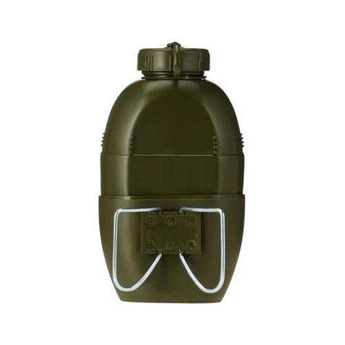1LTR WATER BOTTLE WITH CAP PLASTIC - HDPE