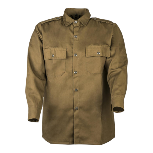 LONG SLEEVE SHIRT BROWN NEW