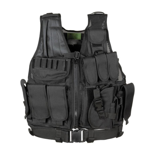 COMBAT VEST WITH HOLSTER AND BELT