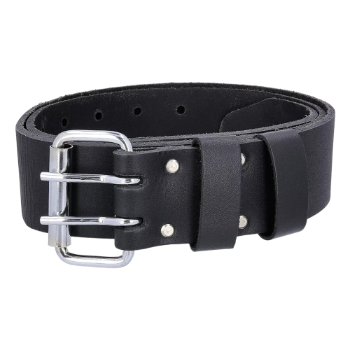 BLACK LEATHER BELT 90CM ONLY