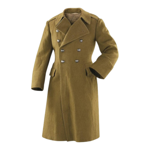 ARMY TRENCH COAT - GREEN