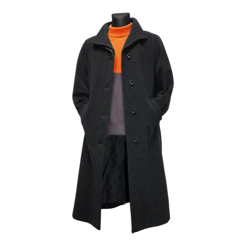 ARMY WOOL TRENCH COAT