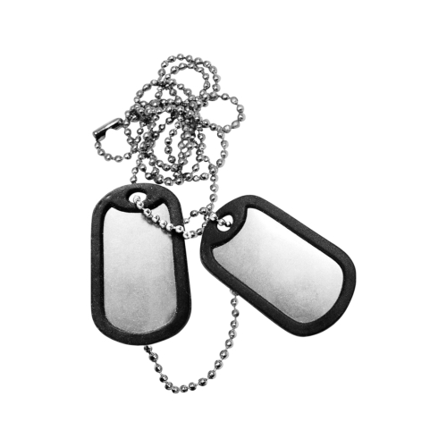 DOG TAG WITH CHAIN