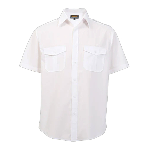 PILOT WHITE SHIRT – SHORT SLEEVE