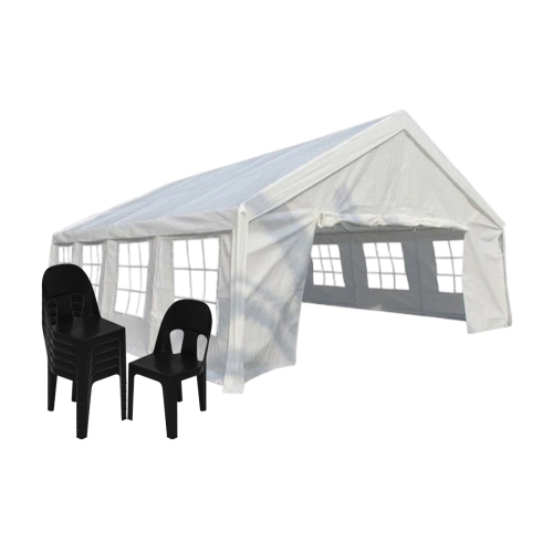 7M X 12M BUDGET FRAME TENT COMBO