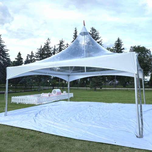 6M X 6M CLEAR PYRAMID TENT