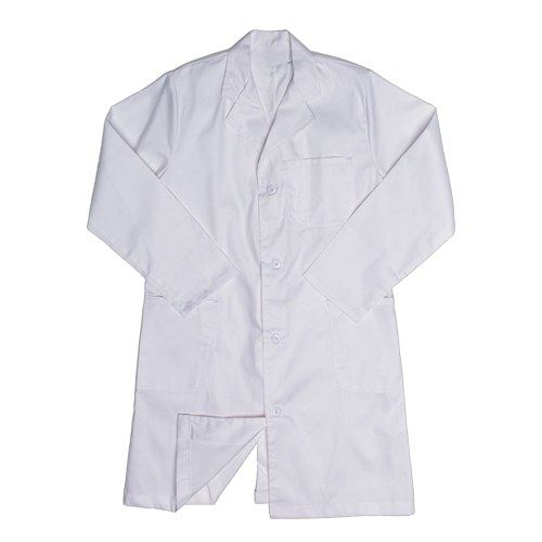 1 PIECE POLY COTTON DUST COAT WHITE