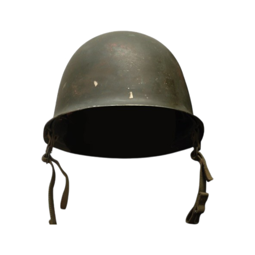 SADF STEEL HELMET W/PLASTIC LINER (USED)