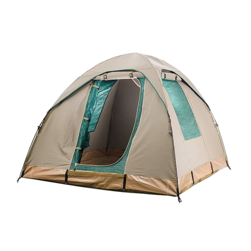 2.4M X 2.4M CANVAS BOW TENT