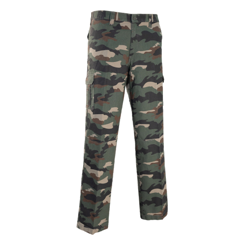 STERLING CAMO CARGO TROUSERS