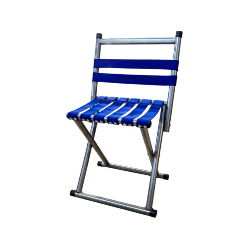 BLUE FOLDING STOOL