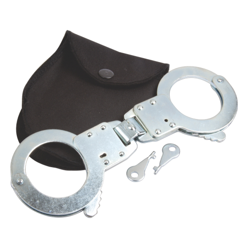 HANDCUFFS SILVER WITH KEYS