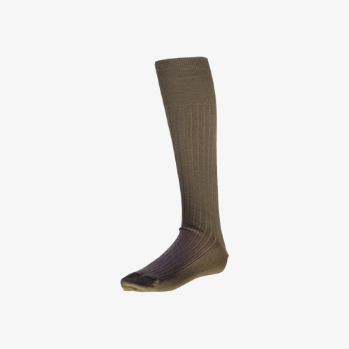 LONG SOCKS BROWN