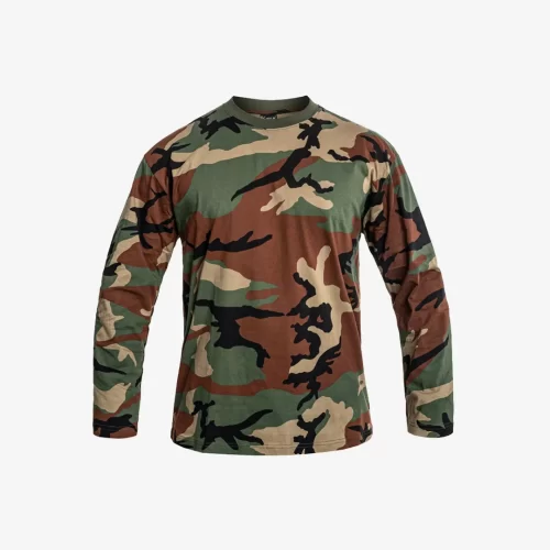 LONG SLEEVE CAMO T SHIRT