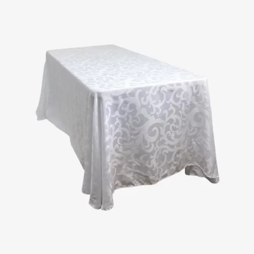 RECTANGLE TABLE CLOTH WHITE