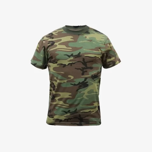 SHORT SLEEVE CAMO T SHIRT