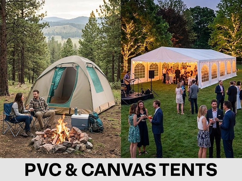 PVC AND CANVAS TENTS HOME PVC AND CANVAS TENTS HOME