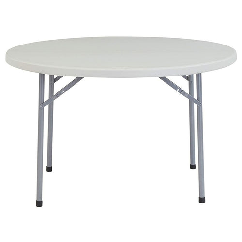 1.8M PLASTIC ROUND TABLE FOLD IN HALF