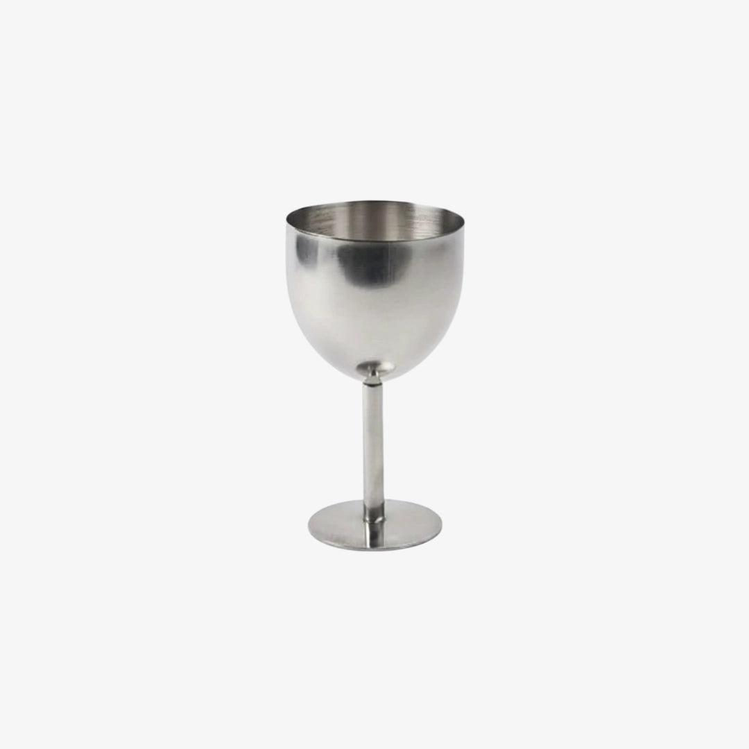160ML STAINLESS STEEL WINE GOBLET
