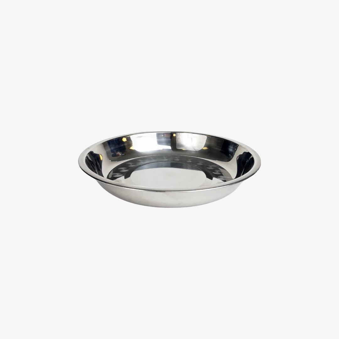 20CM STAINLESS STEEL SOUP PLATE