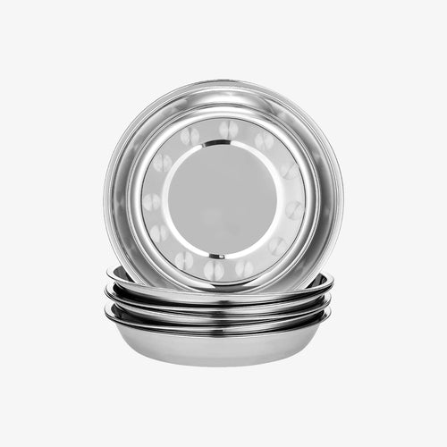 20CM STAINLESS STEEL SOUP PLATE