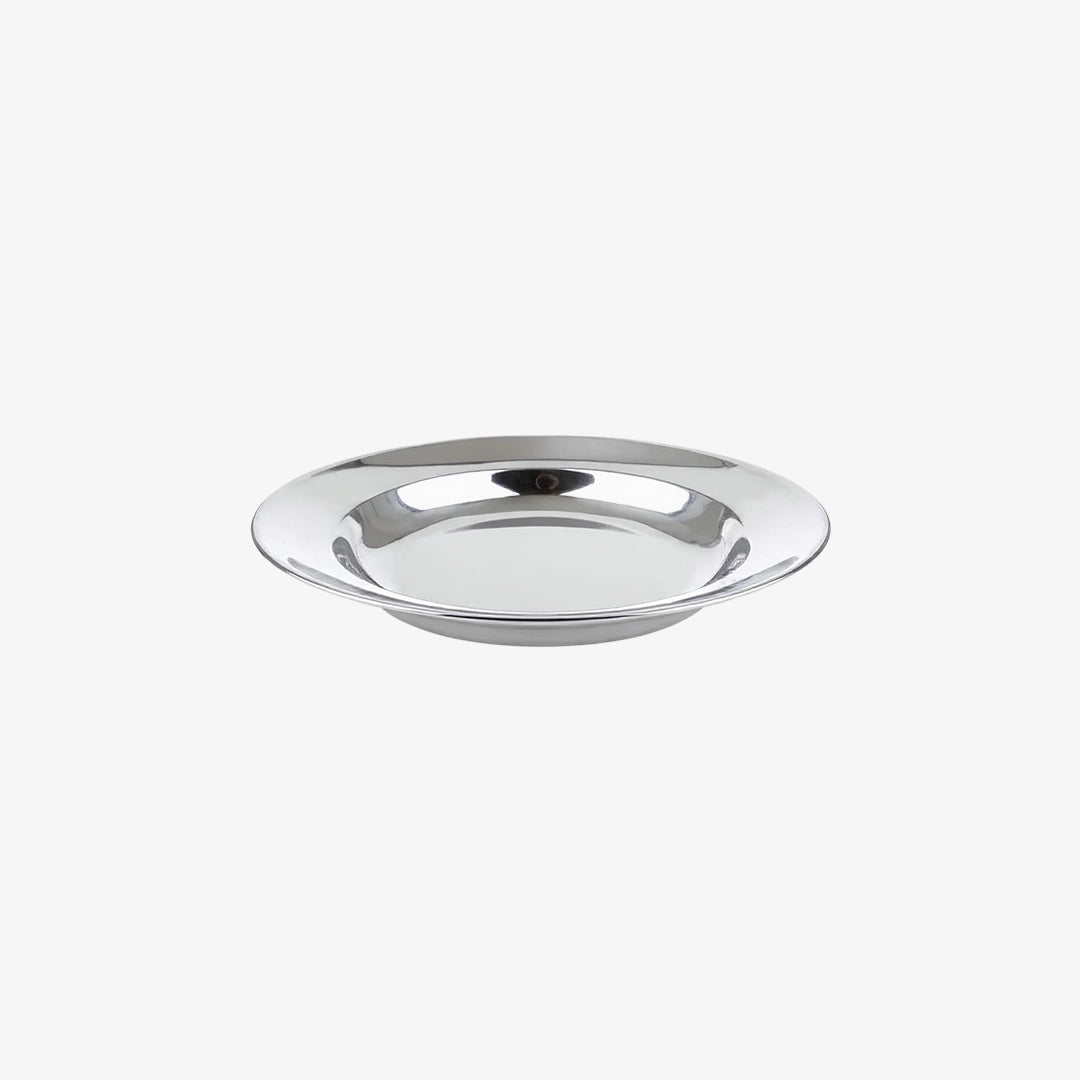 20CM STAINLESS STEEL SOUP PLATE SHALLOW