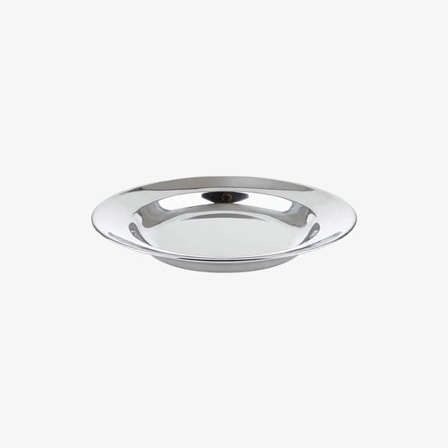 22CM STAINLESS STEEL DINNER PLATE