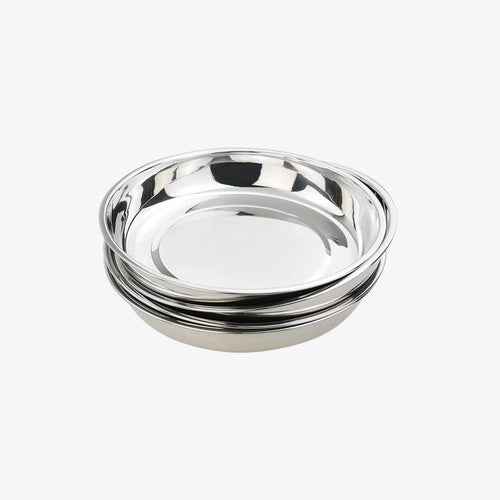 22CM STAINLESS STEEL SOUP PLATE