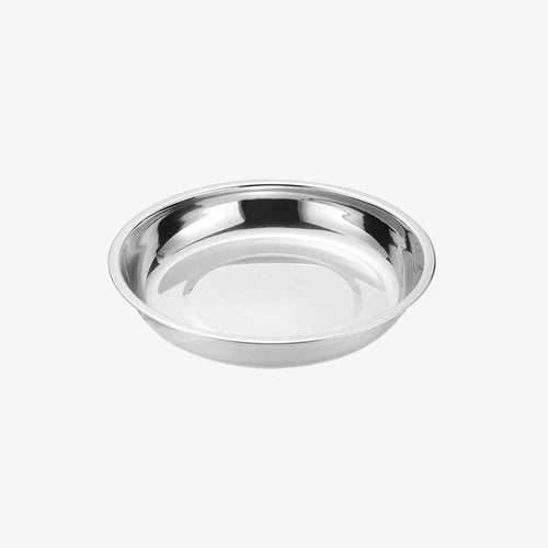 22CM STAINLESS STEEL SOUP PLATE