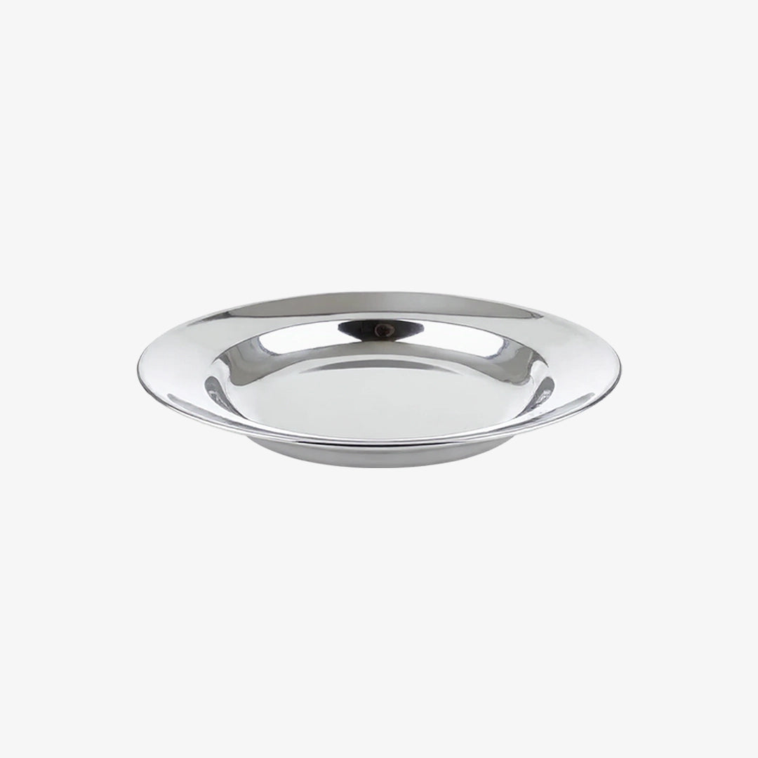 24CM STAINLESS STEEL DINNER PLATE