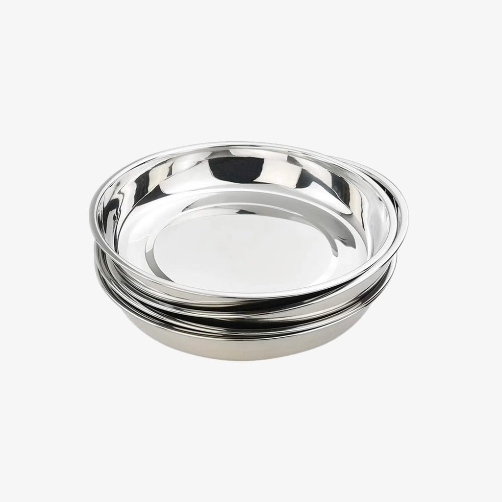 24CM STAINLESS STEEL SOUP PLATE