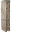 SINGLE 4 TIER STEEL LOCKER