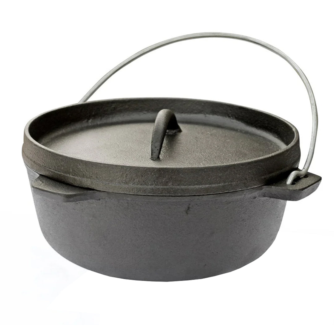 BAKE POT SIZE 2 CAST IRON
