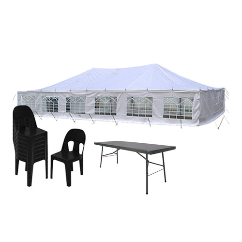 5M X 10M BUDGET POLE TENT COMBO