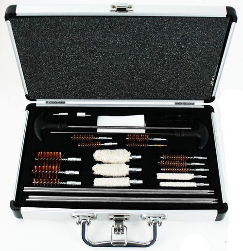 GUN CLEANING KIT RIFLE PISTAL SHOTGUN FIREARM