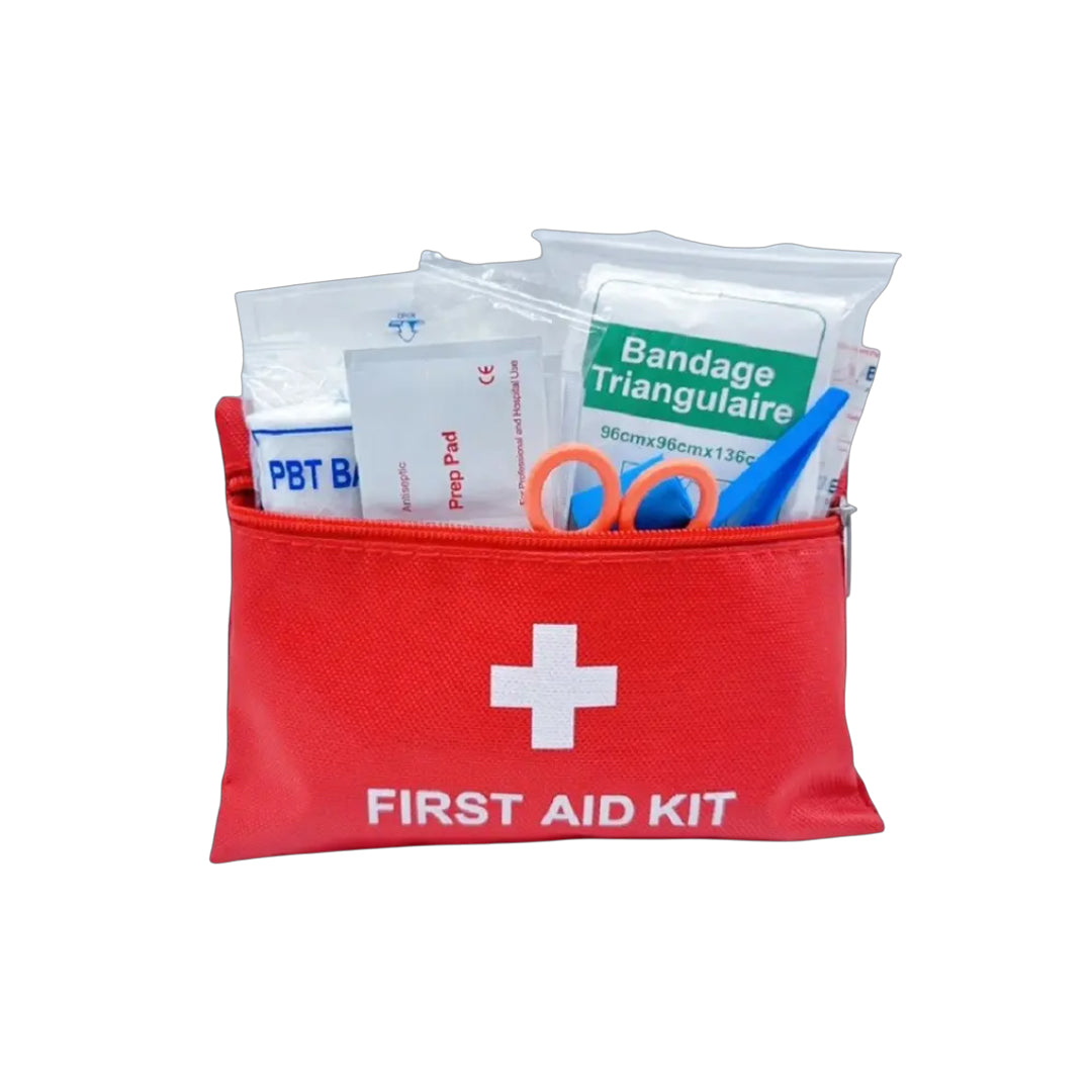 MINI FIRST AID KIT IN ZIP POUCH