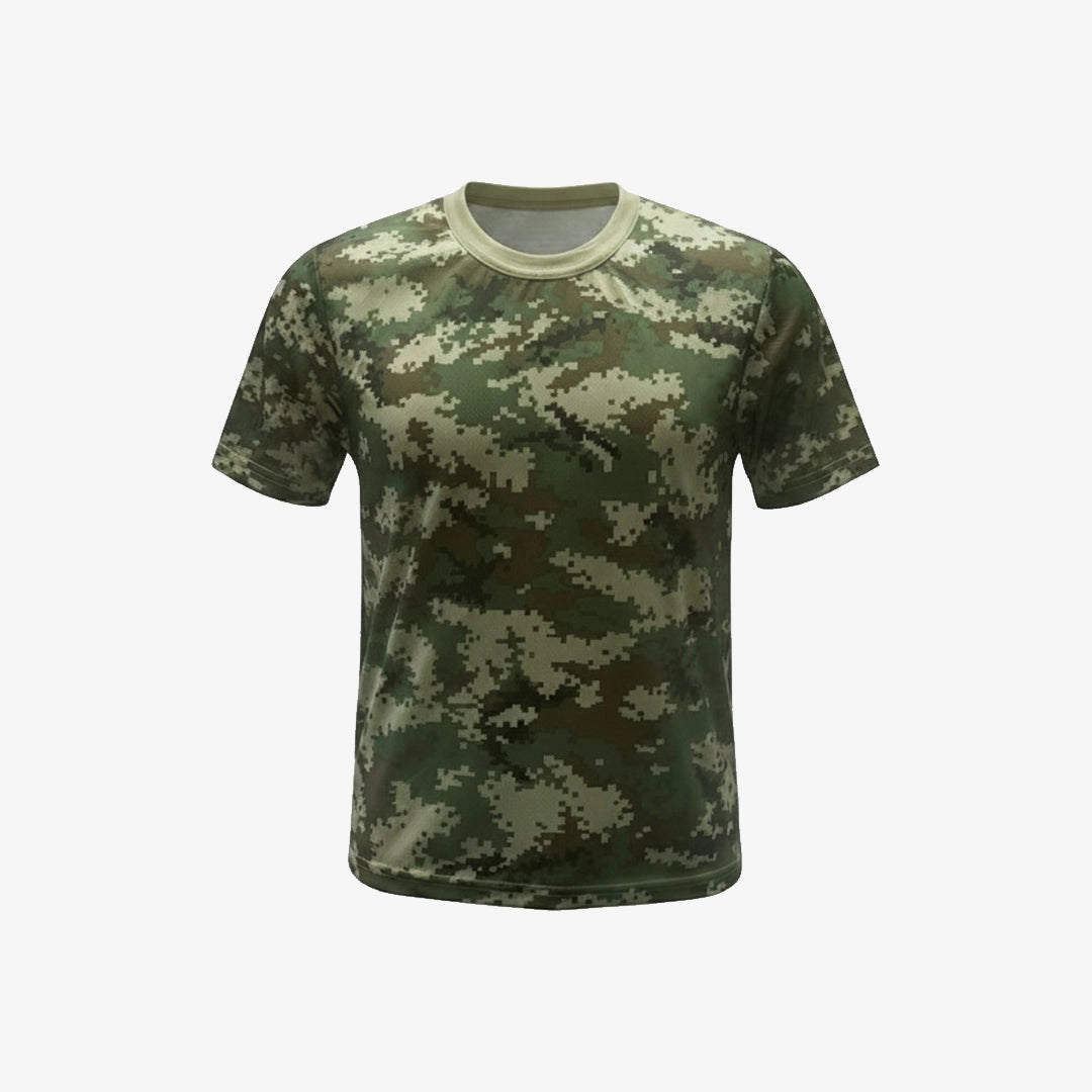 CAMO T-SHIRT SHORT SLEEVE
