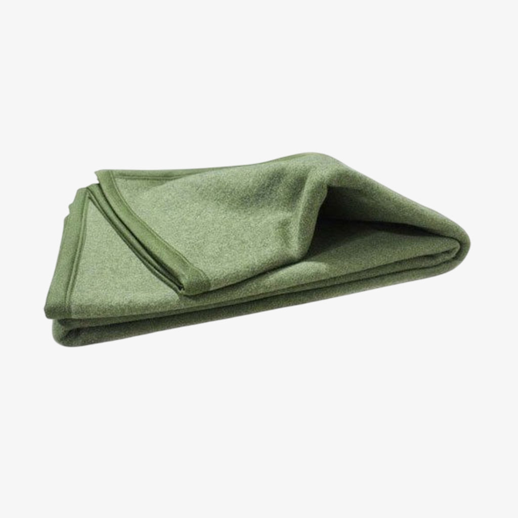 HUNTER GREEN BLANKET 150 X 200