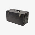 METAL 3 LAYER TOOL BOX BLACK