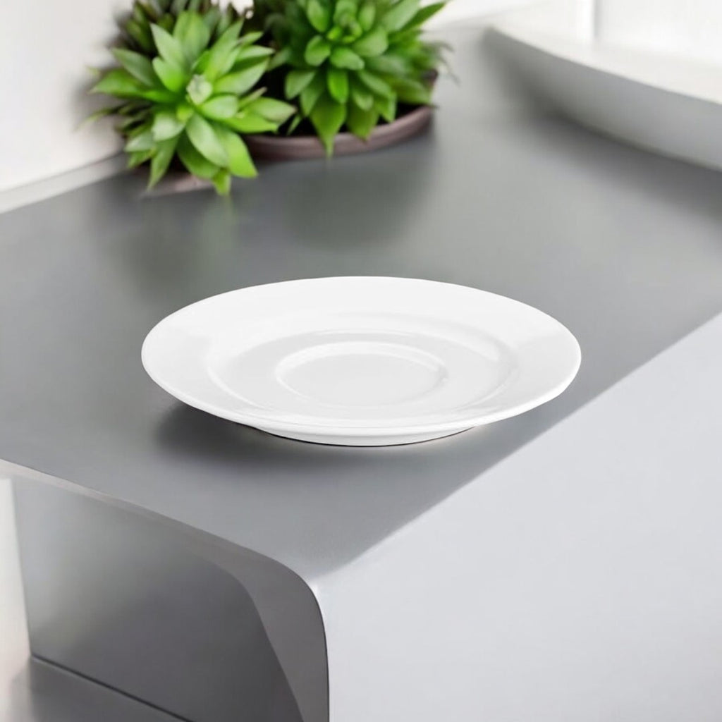 ROUND SAUCER WHITE