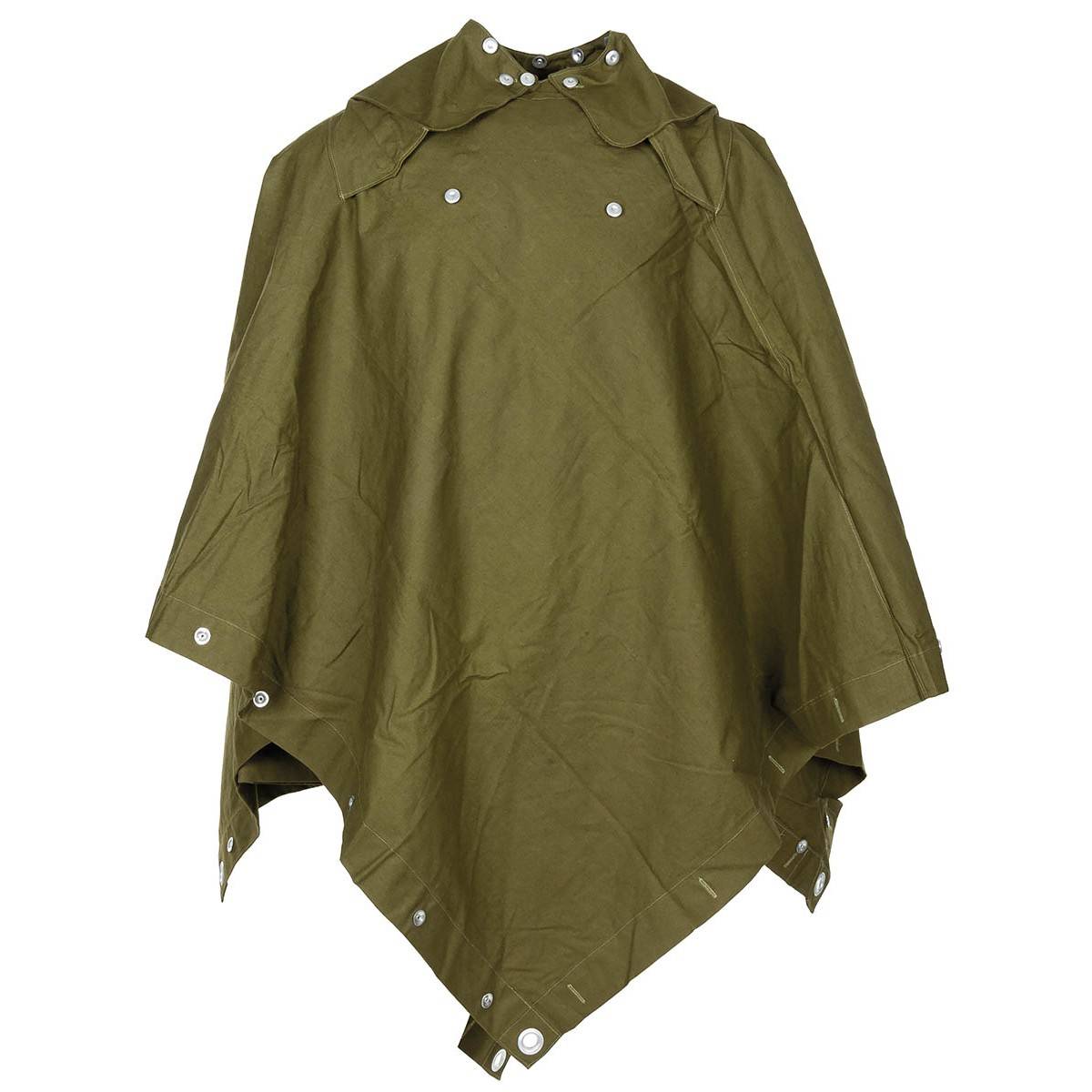 PONCHO CANVAS GREEN USED