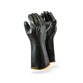 RUBBER GLOVES BLACK