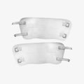 SANDF LEATHER SNAKE GAITERS - WHITE