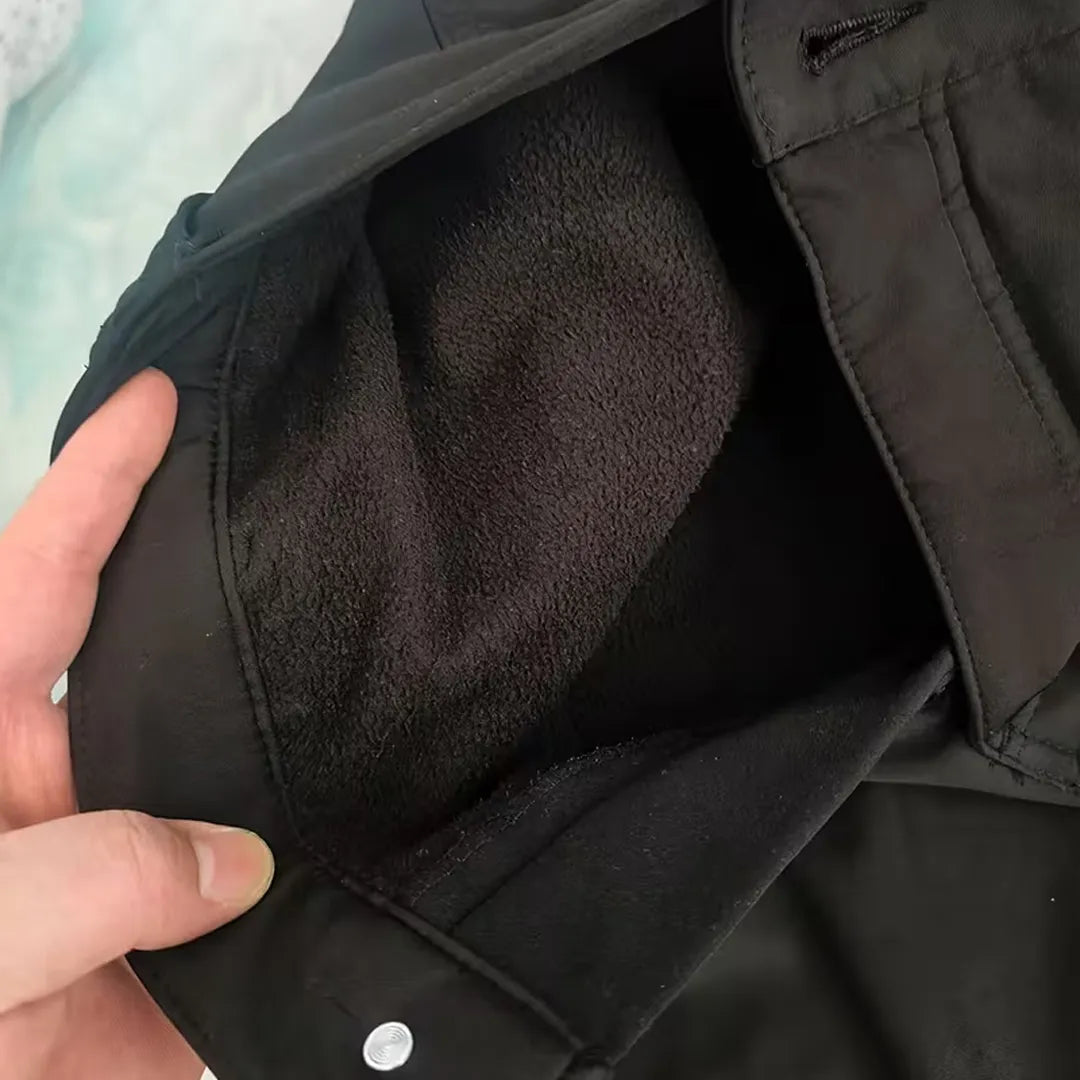 DELTA SOFT SHELL TROUSERS BLACK