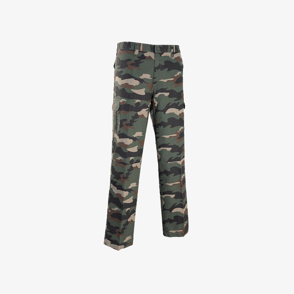 STERLING CAMO CARGO TROUSERS