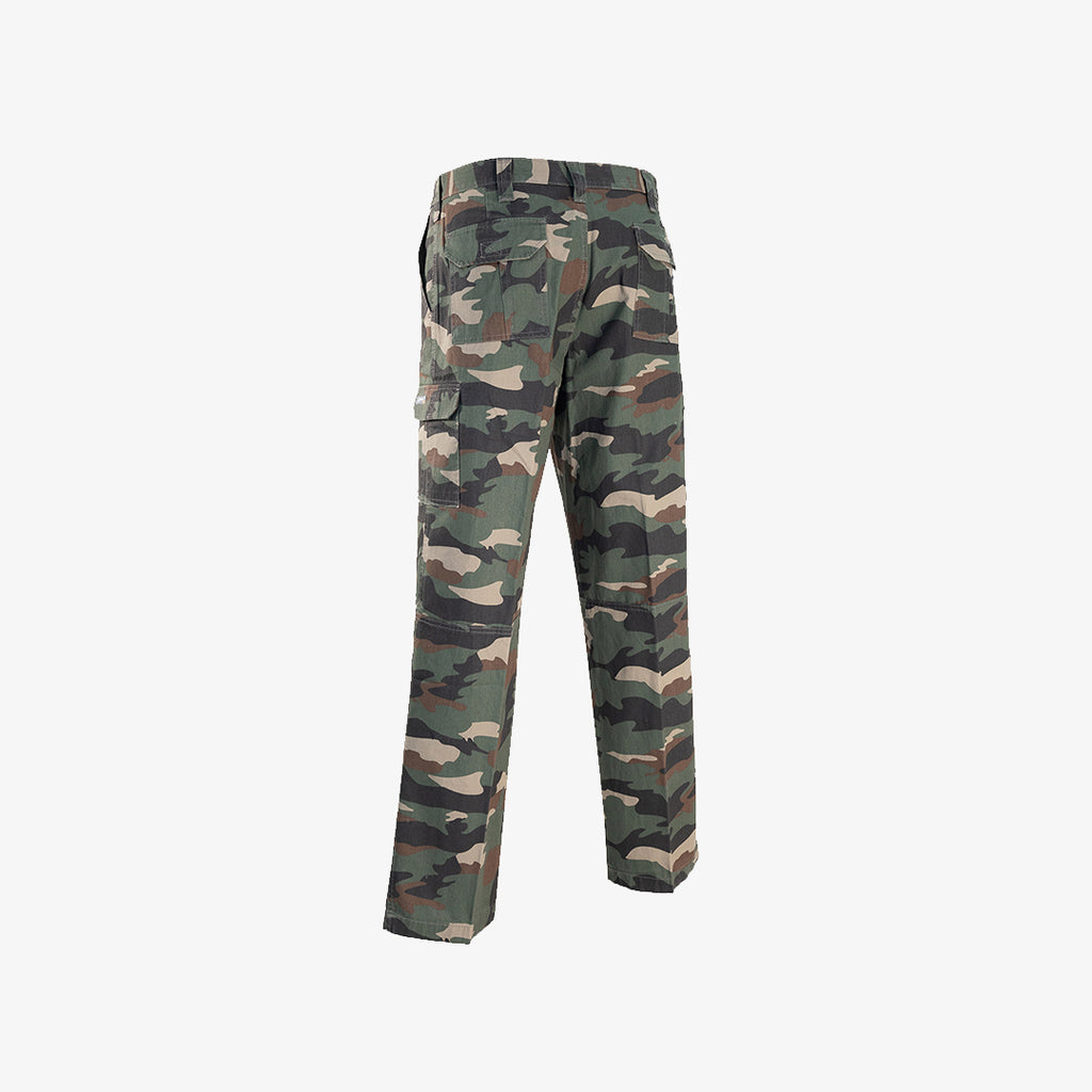 STERLING CAMO CARGO TROUSERS