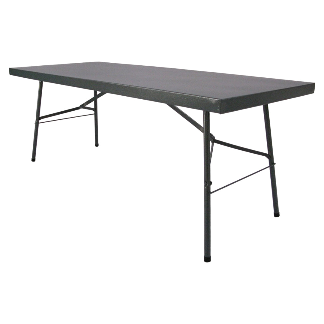 HEAVY DUTY STEEL FOLDING TABLE - 0.7MM THICK