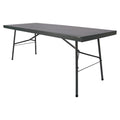 HEAVY DUTY STEEL FOLDING TABLE - 1MM THICK