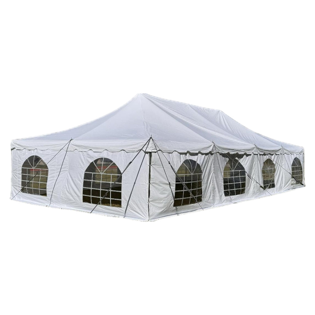 9M X 18M ULTRA BLOCK PVC POLE TENT