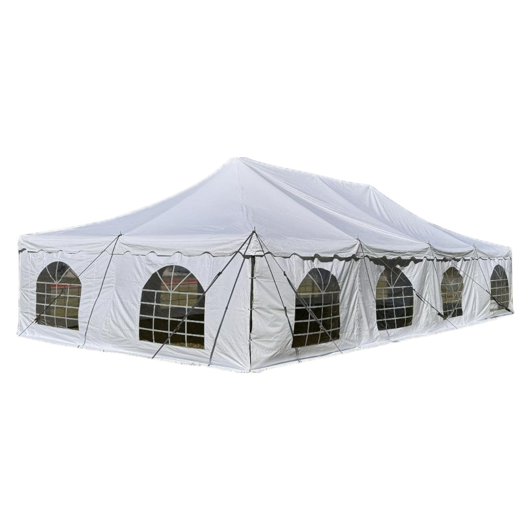 9M X 18M ULTRA BLOCK PVC POLE TENT